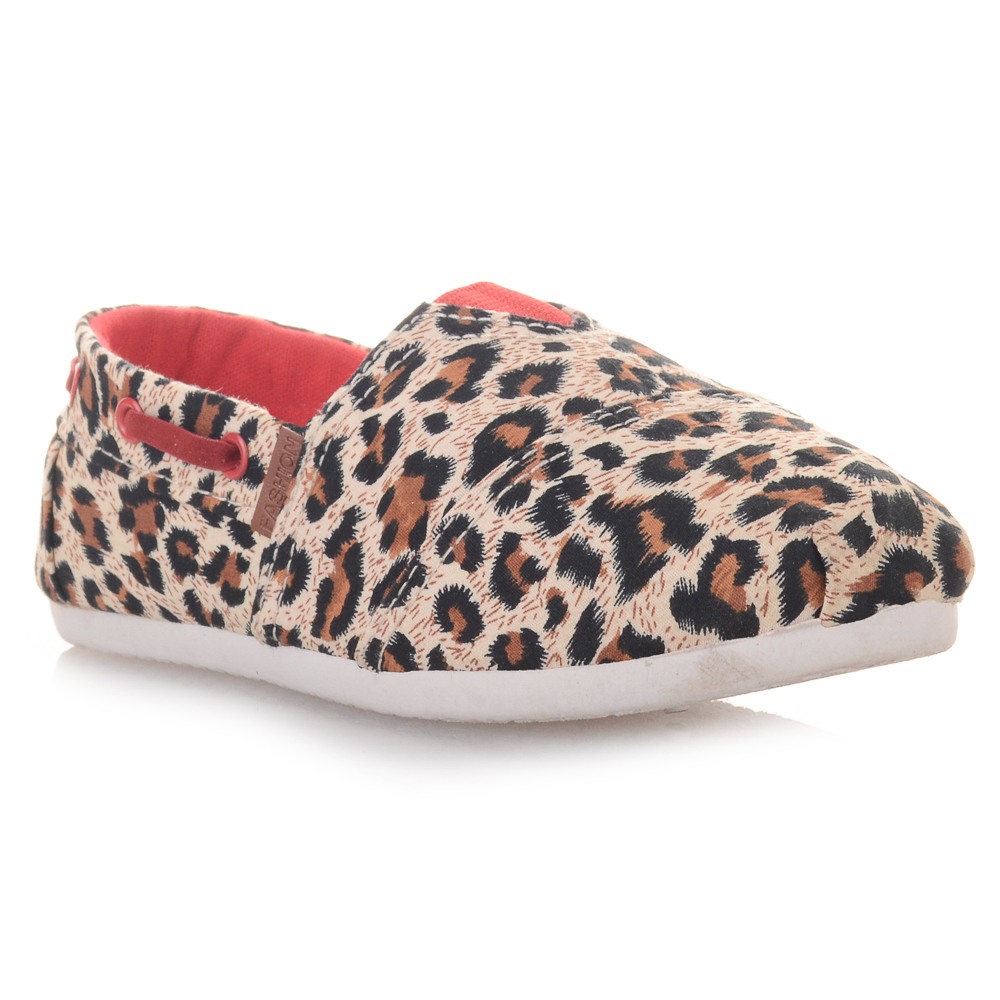 KIDS' SHOES, CODE.: CH0120-LEOPARD-RED