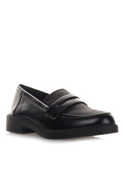 Μαύρα Γυναικεία Loafers Famous