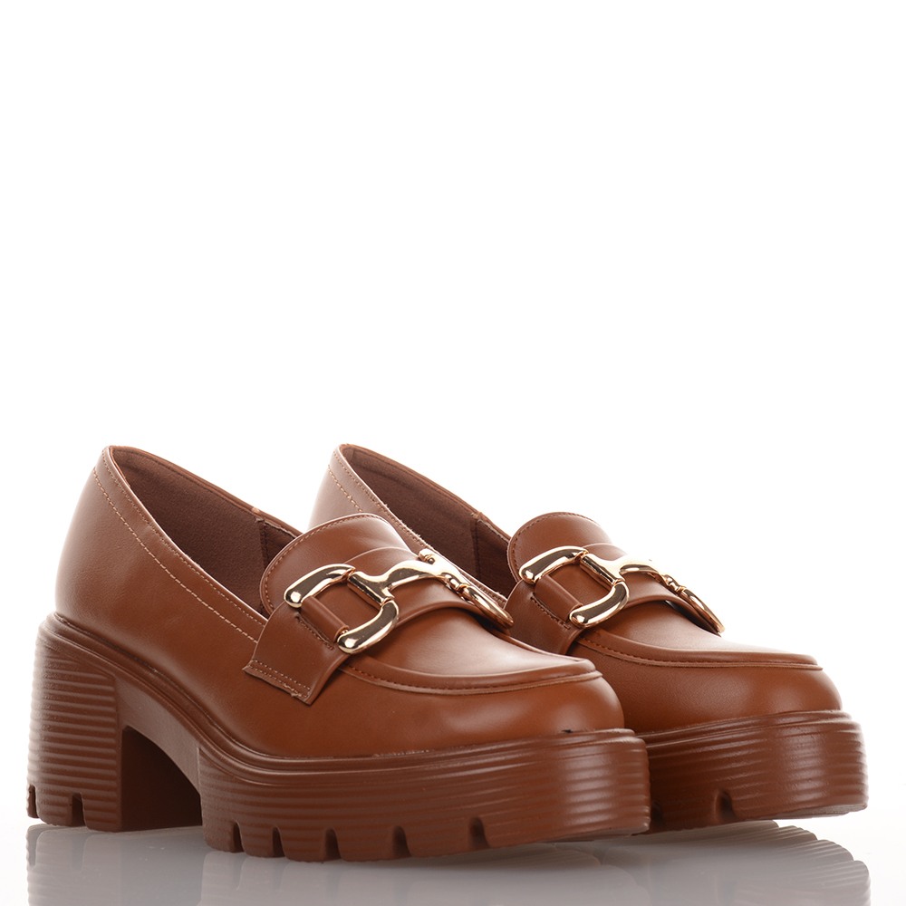 Camel Γυναικεία Chunky Loafers Famous