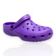 Γυναικεία crocs σε μωβ χρώμα Famous