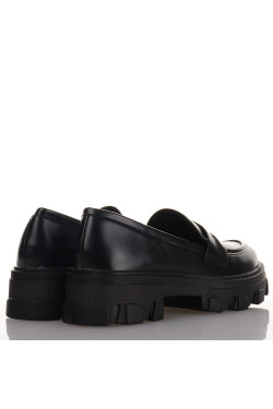 Μαύρα Chunky Loafers Famous