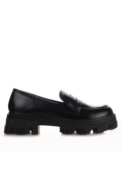 Μαύρα Chunky Loafers Famous