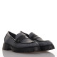 Μαύρα Denim Chunky Loafers Famous