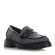 Μαύρα Denim Chunky Loafers Famous